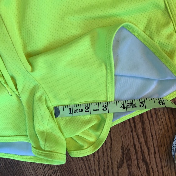 Danskin florescent yellow shorts - Picture 6 of 7